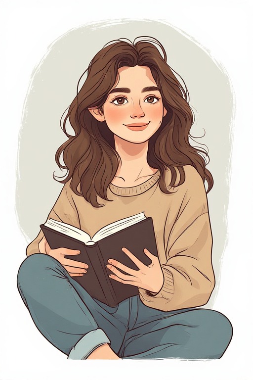 Elena Ward — illustrated portrait